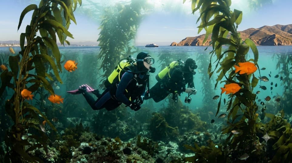 Scuba diving in Los Angeles with Scuba Life